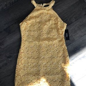 Yellow lulu dress